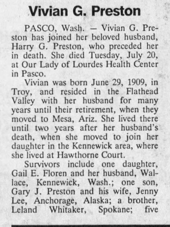 Clipping from The Missoulian